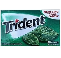 Vista 4 de Trident - Goma de mascar sin azúcar (8 unidades)