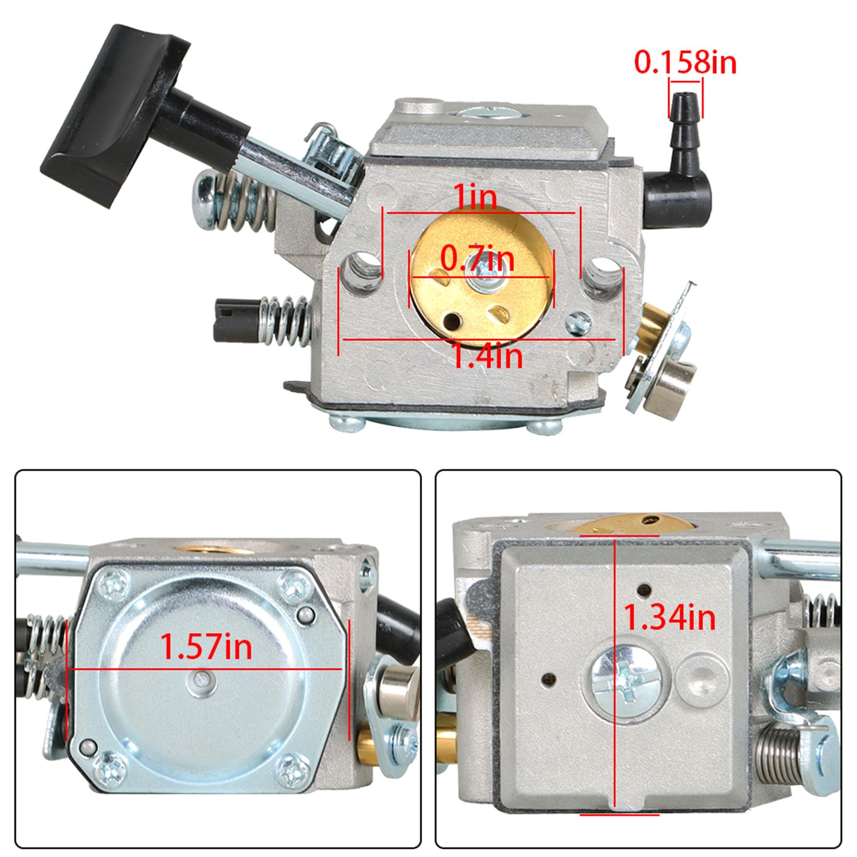 Carburateur BR400 Pour BR420, BR380, BR340, BR320, SR320, SR340, SR380