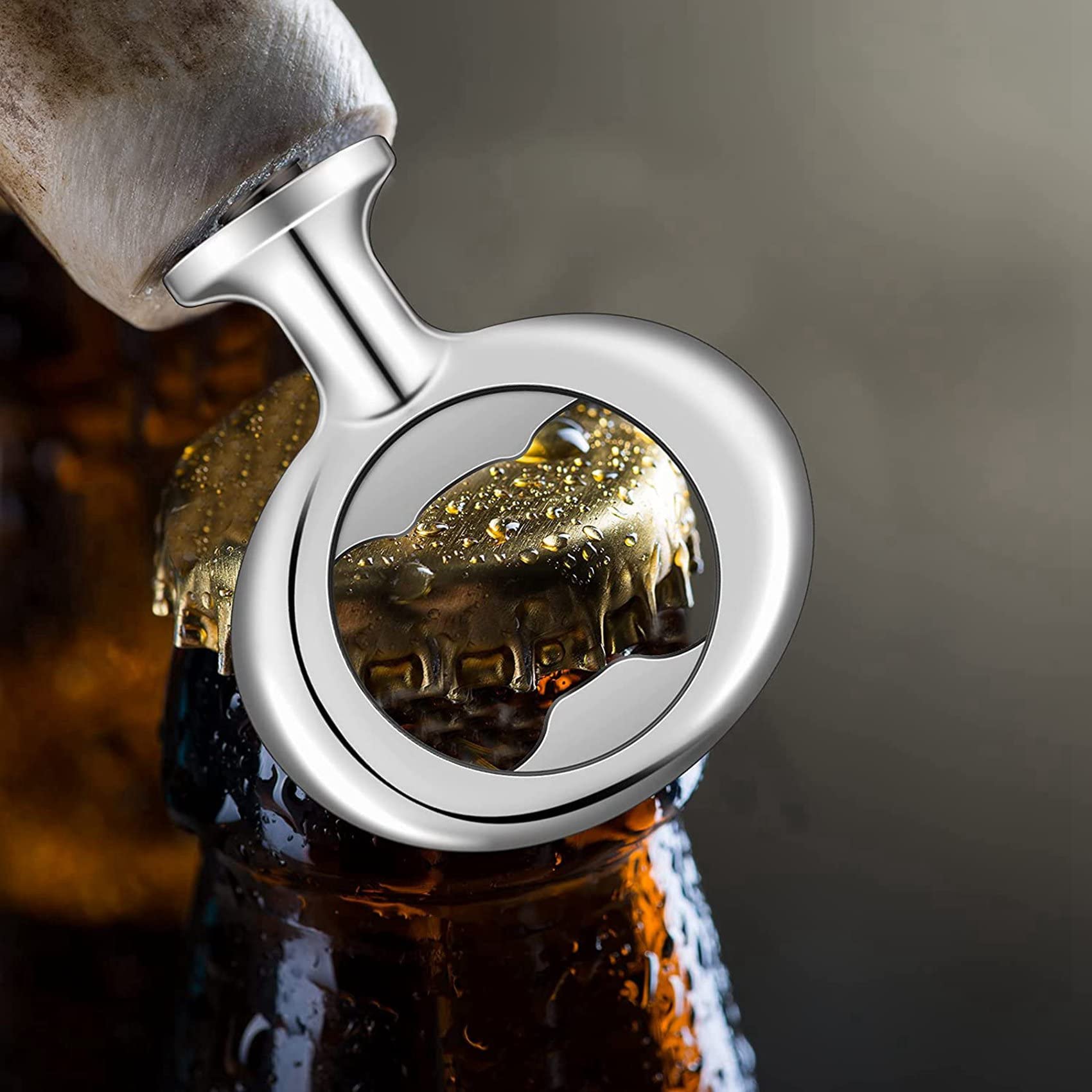 50 Stücke Metall Flaschenöffner Rohlinge Edelstahl Flaschenöffner Einsätze Satz Gewinde Bieröffner Hardware