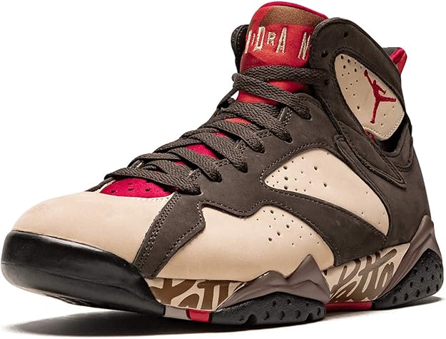 Amazon | Jordan メンズ Air 7 レトロ AT3375 200 Patta Shimmer