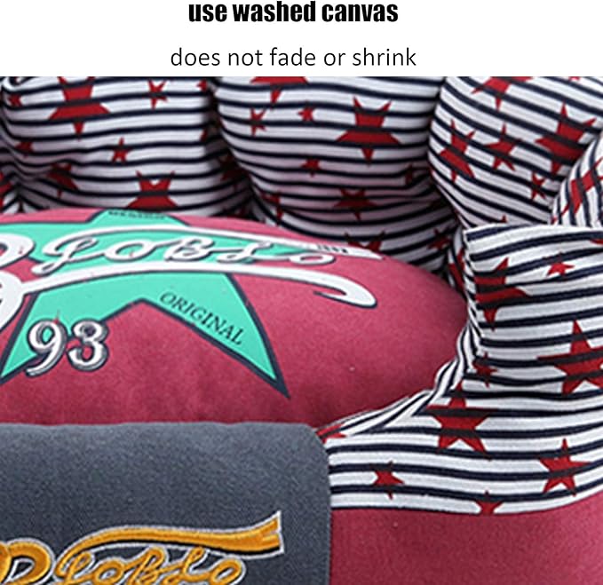 Cama para Mascota Mediana 55cm Lavable y Removible miniatura 2