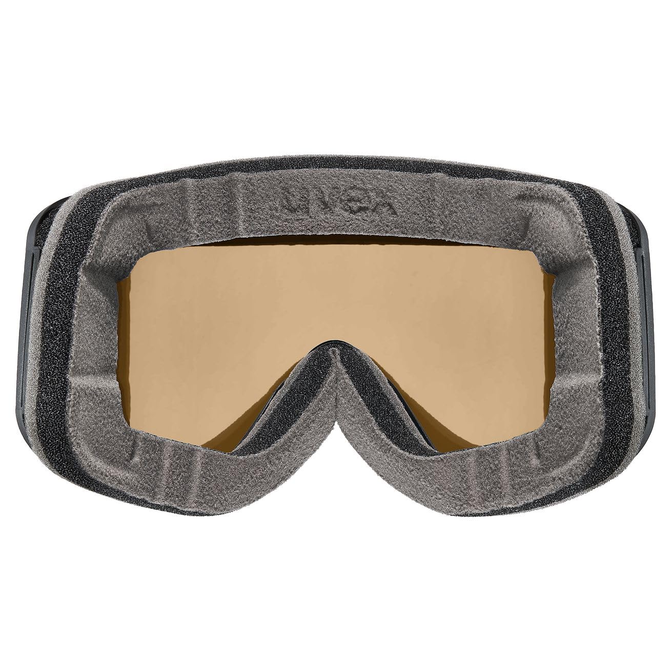 Uvex pyrit P - lunettes de ski pour adults - Catégorie de filtre 2 - champ de vision élargi et anti-buée - black matt dl/pola-clear - one size