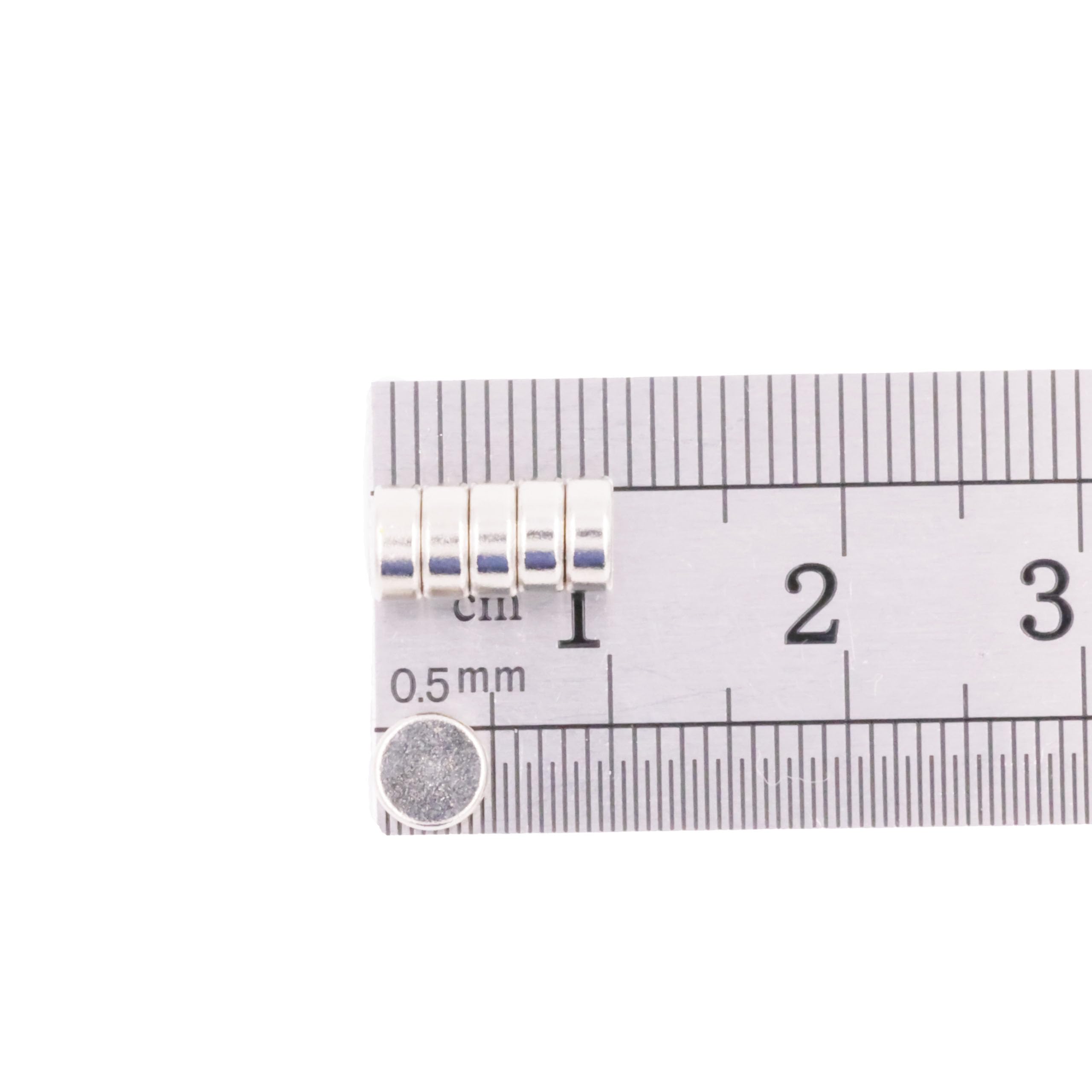 Aprilheld - 10 Aimants Néodyme N52 Ultra Puissants 2x2 Mm - Pour Tableau, Frigo, Photos - 4