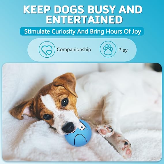 4 Pack 2.8 Smiley Face Squeaky Dog Toys Soft Dog Balls Latex Rubber Squeak Dog Toys for Small Medium Puppy Pet Dogs (Flat Ball)