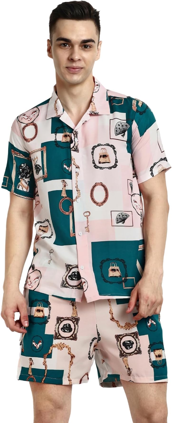 - Men Co Ord Set for Men | Men Cord Set | Night Suit for Men | T-Shirt and Shorts Set for Men | Night Dress for Men | Pyjama Set for Men