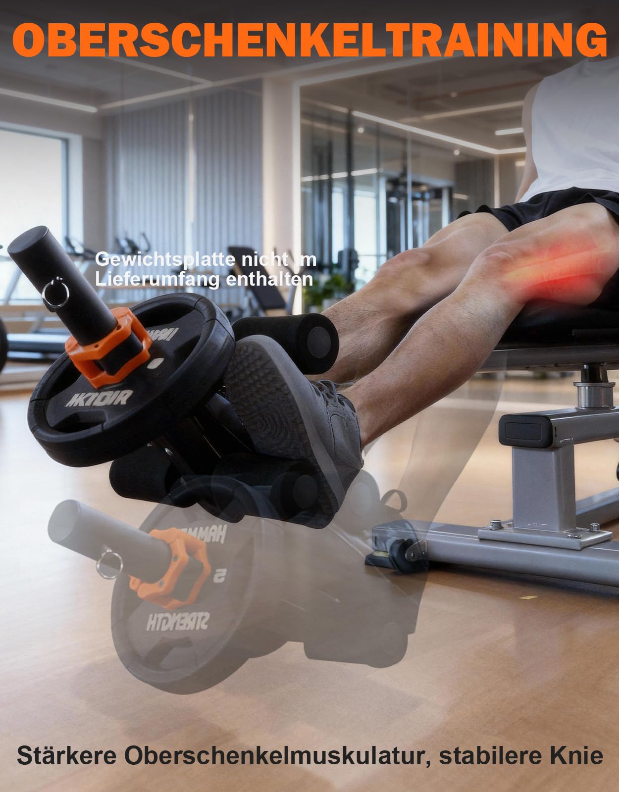 Fitarc Tib Bar, Knees Over Toes, Tibialis Trainer, Schienbeintrainer für Krafttraining und Beintraining die Stärkung der Waden / Schienbeine / Knöchel