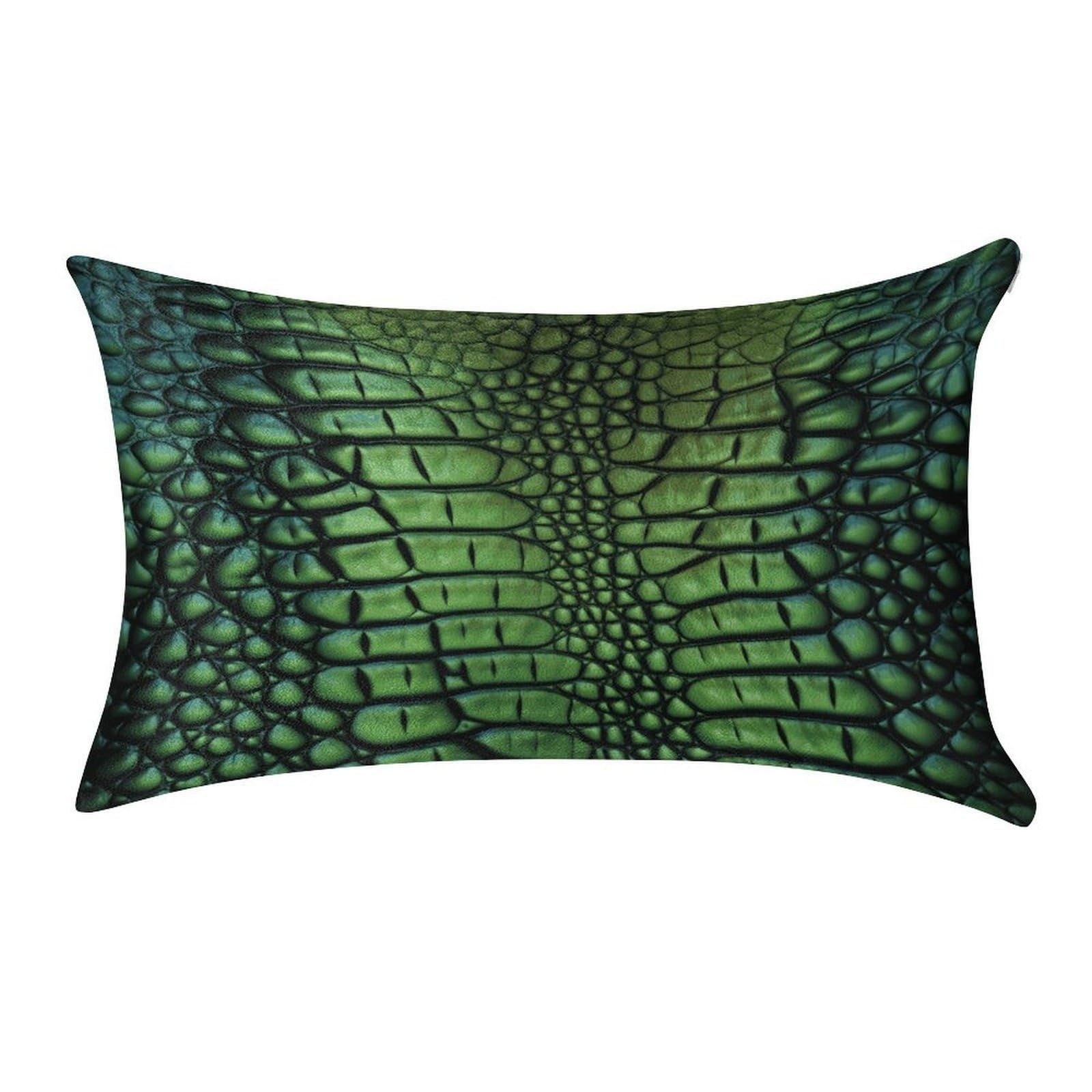 Fekiloot Style Alligator Skin Pillow Covers Home Decor Pillow Cases