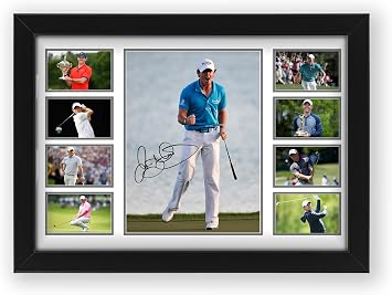 AllStarMedia Tribute to Rory McIlroy Inspired Dynamic Golf Player | Limited Edition Golf Wall Art | Precision Swing Fairway Action Tournament Focus Athletic Performance Sport| A4 Unframed 30 x 21 CM