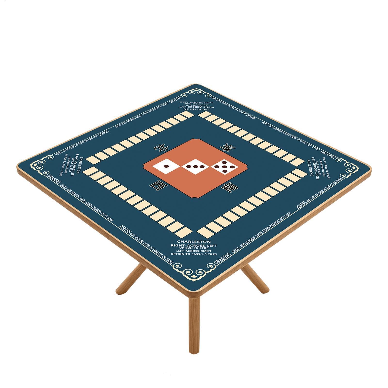 Generisch Mahjong Tapis de table anti-bruit 80 x 80 cm