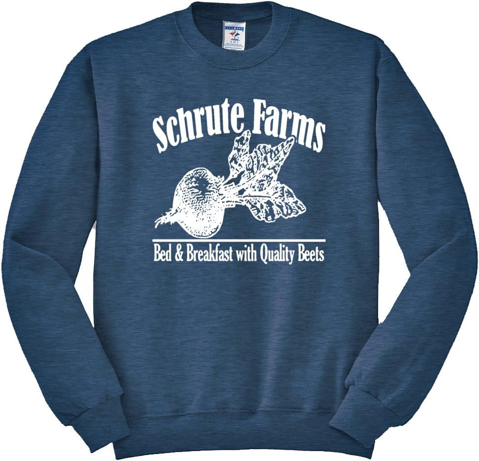 Wild BobbyThe Office Inspired Tees for Fans | Beets Paper Farms Pop Culture Unisex Crewneck Graphic Sweatshirt