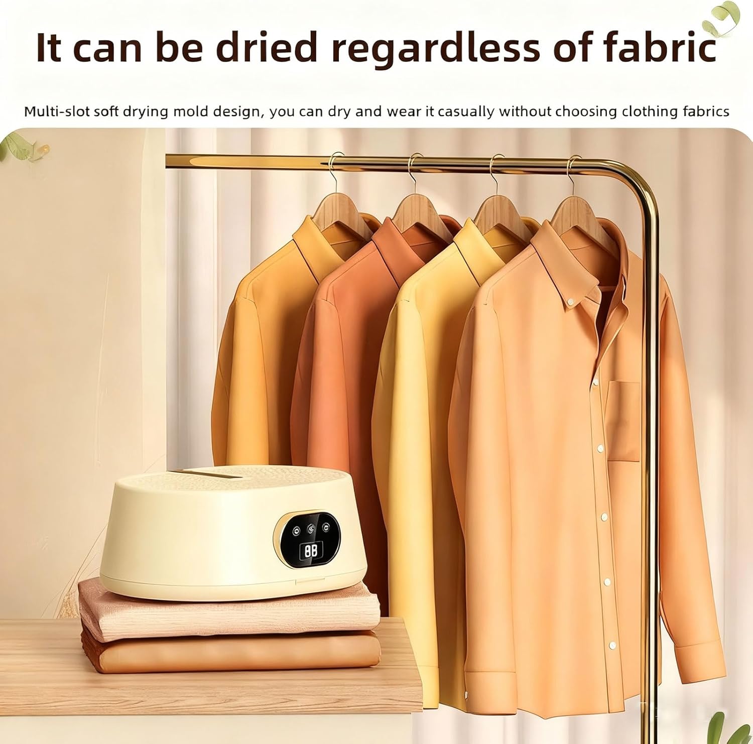 Automatic Ironing Machine, Inflatable Shirt Steamer & Vertical Dryer, One-Touch Operation with Remote Control for Apartment & Travel(2)