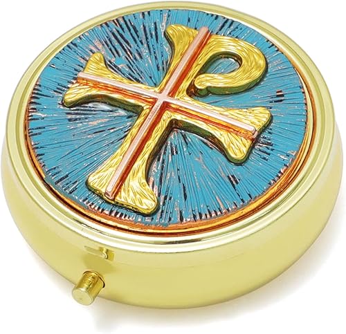 Vista 9 de KOMI Caja de rosario de cruz de trigo, regalos de confirmación para católicos, cajas de baratijas, regalos de comunión sagrada para niños o niñas