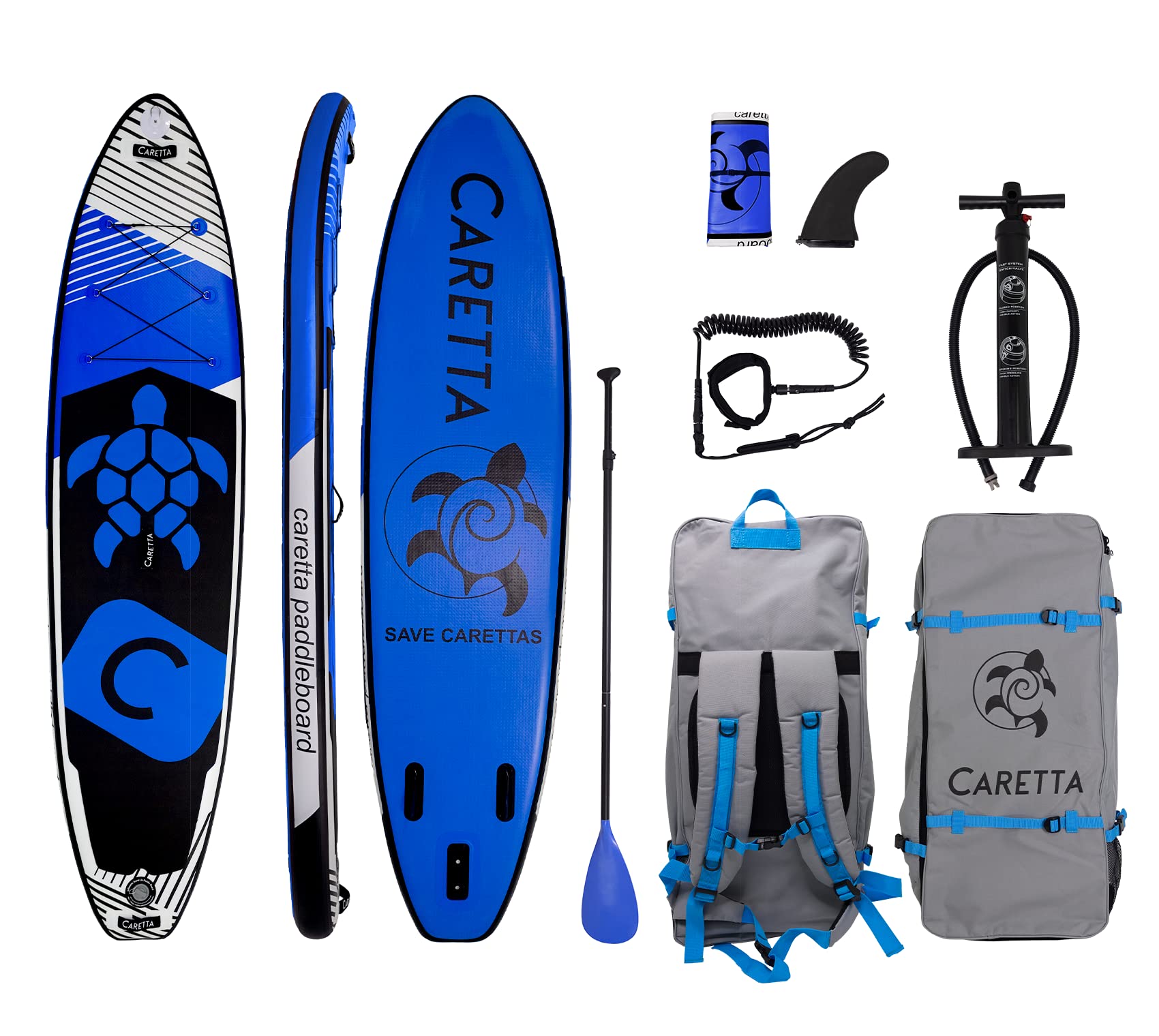 Caretta Watersports Standup Paddle Board, Blue