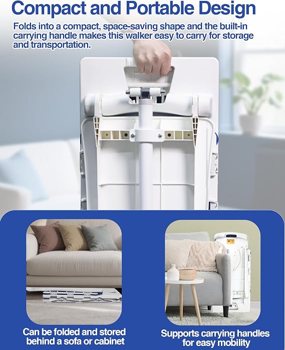 Electric Chair Lift - Device to Lift Elderly Off Floor, 300LB Capacity, Water-Resistant & Portable Design, Adjustable Height, for Elderly & Disabled, for Living Rooms, Bedrooms, and Bathtubs