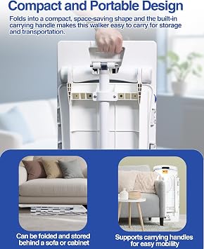 Electric Chair Lift - Device to Lift Elderly Off Floor, 300LB Capacity, Water-Resistant & Portable Design, Adjustable Height, for Elderly & Disabled, for Living Rooms, Bedrooms, and Bathtubs