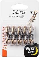 Vista 1 de Nite IZE S-Biner MicroLock Portallaves con Cerradura