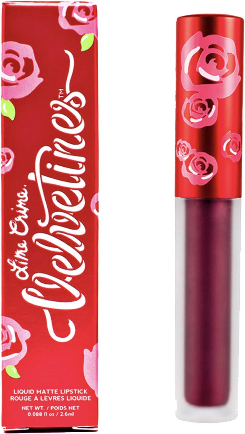 Lime Crime Metallic Velvetines Liquid Matte Lipstick, Raisin Hell