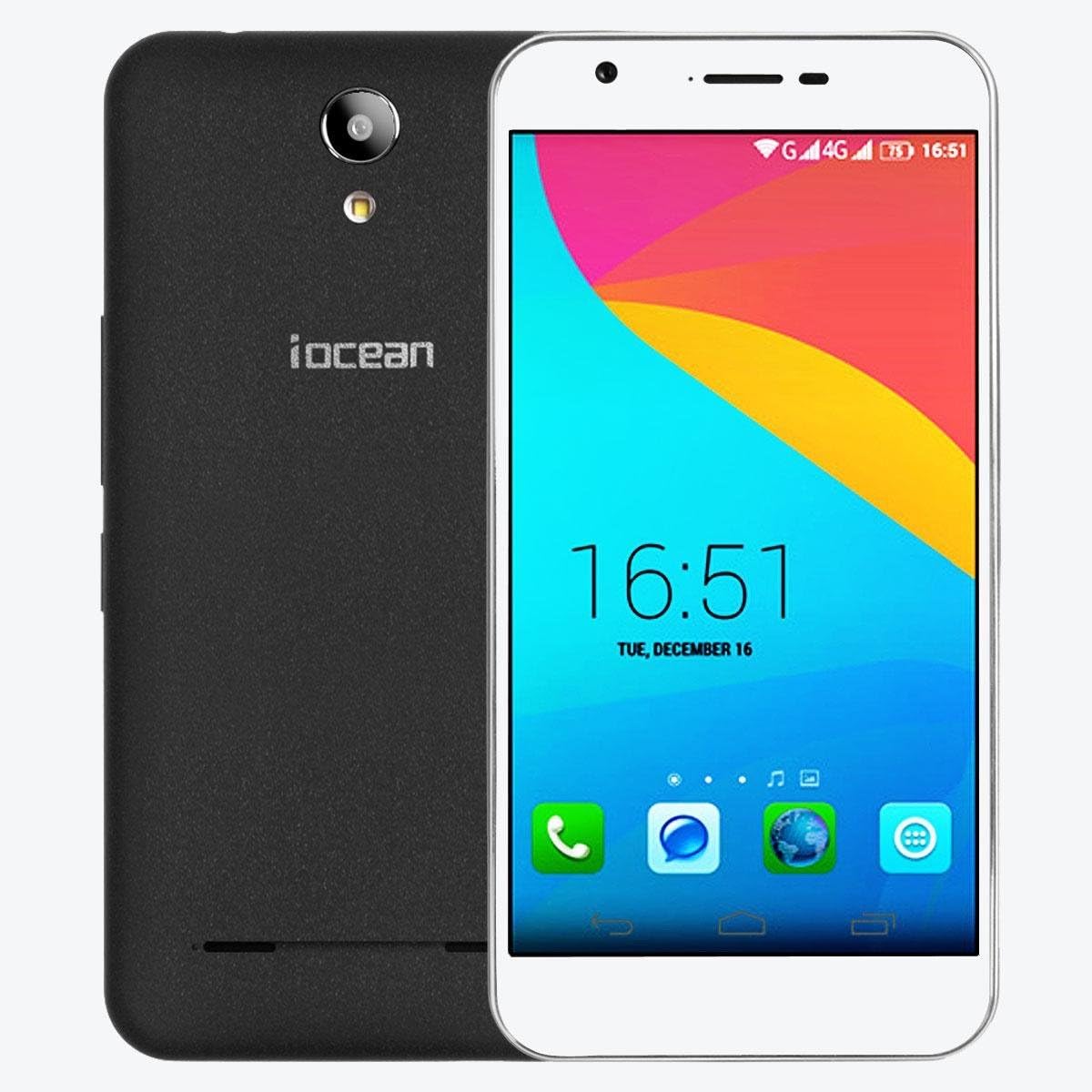 M6752 5.5 Inch FHD MTK6752 Octa Core Android 4.4 4G LTE 64-bit Phone 14MP CAM 3GB RAM 16GB ROM (Black)