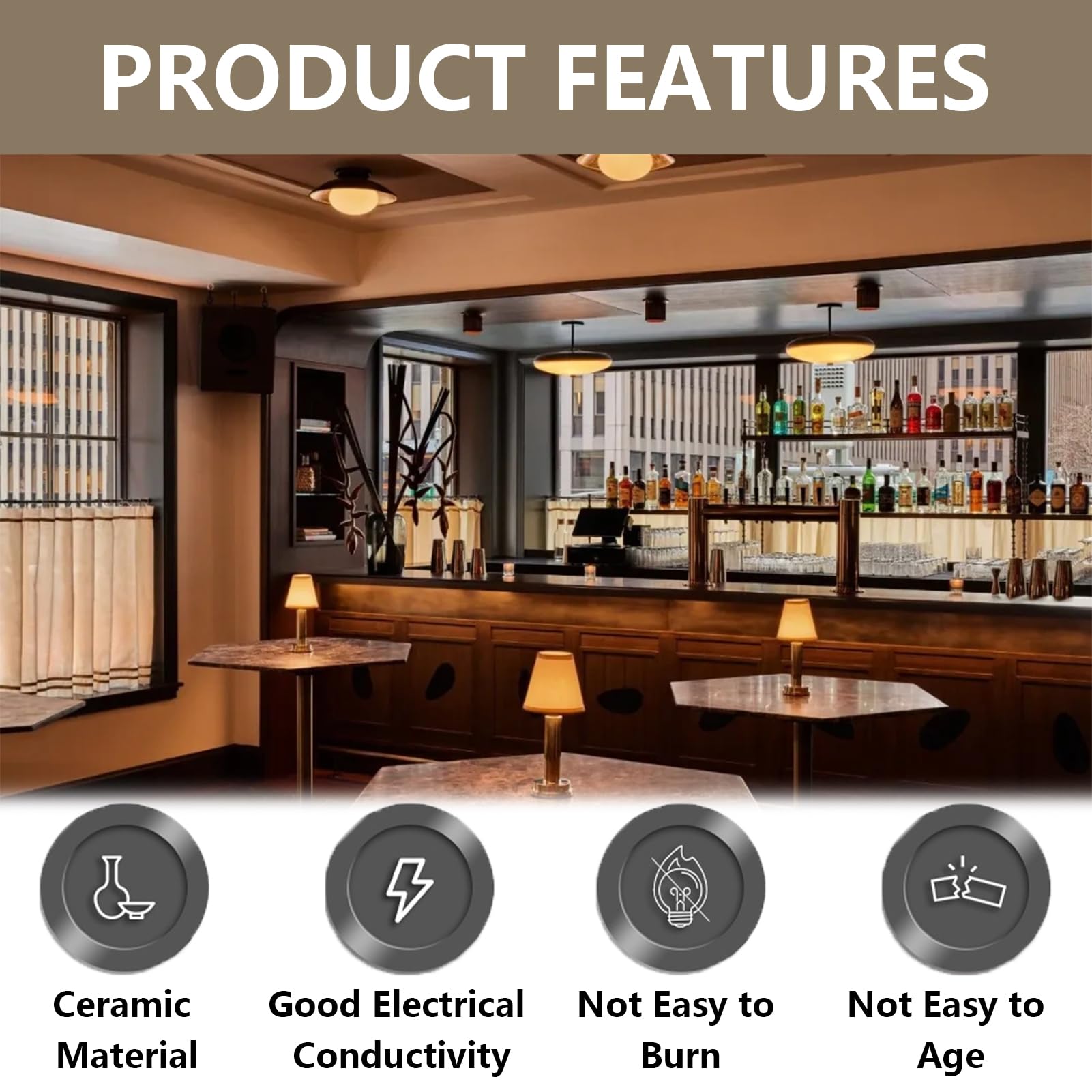 10PCS MR16 GU5.3 Lamp Holder - Image 4