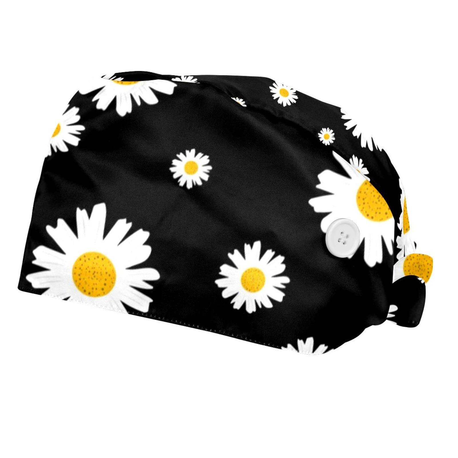 Chapeaux bouffants JDEZ durables avec bandeau absorbant de qualité - 7