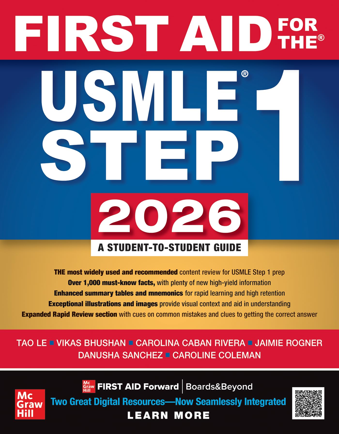 Amazon | First Aid for the USMLE Step 1 2026 | Le, Tao, Bhushan Amazon | First Aid for the USMLE Step 1 2026 | Le, Tao, Bhushan