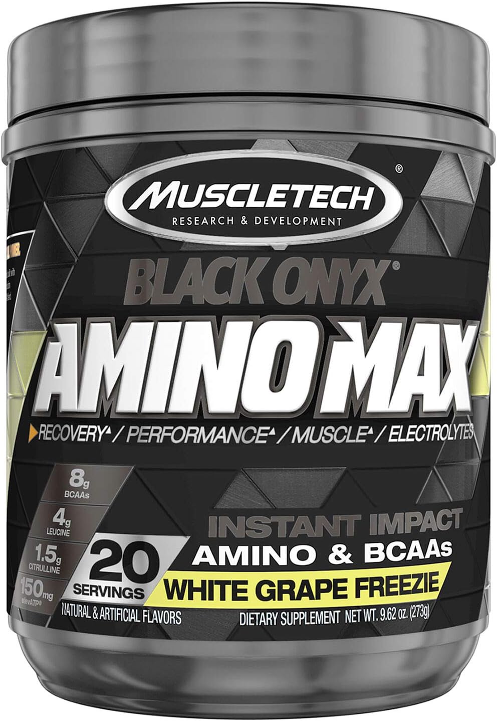 MuscleTech Amino Max Black Onyx - White Grape Freezie