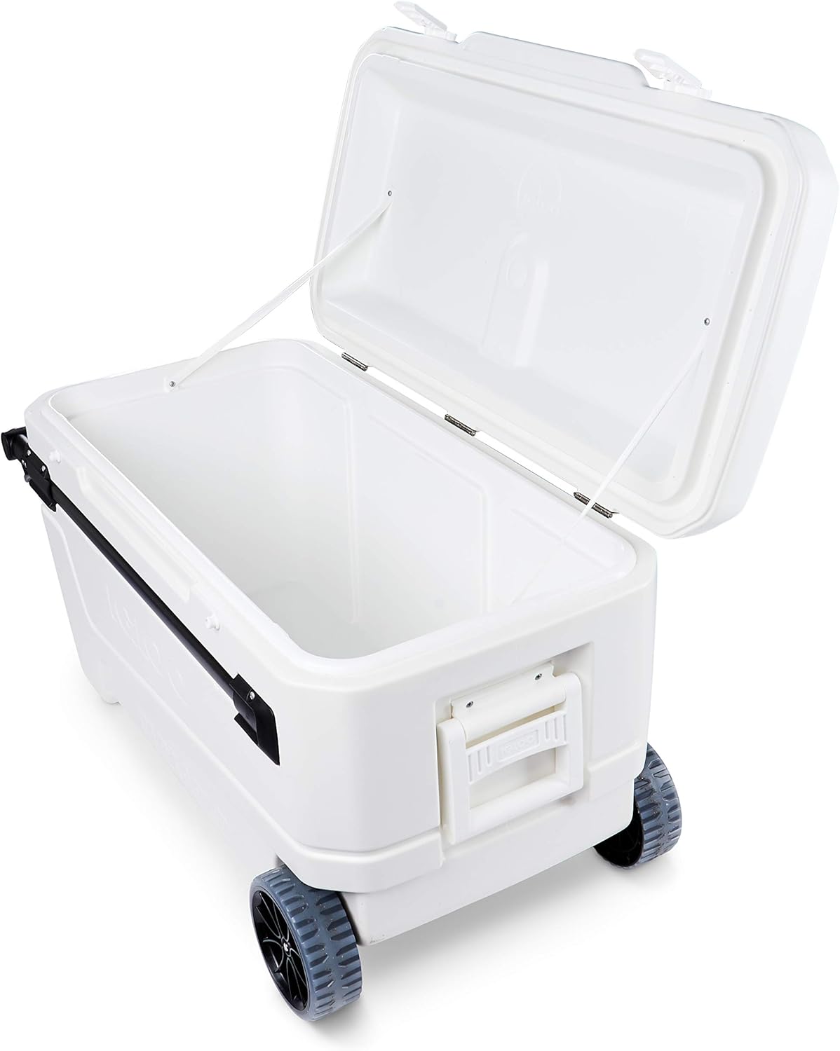 Igloo 110 Qt Glide Pro Portable Large Ice Chest Wheeled Cooler, White : Everything Else