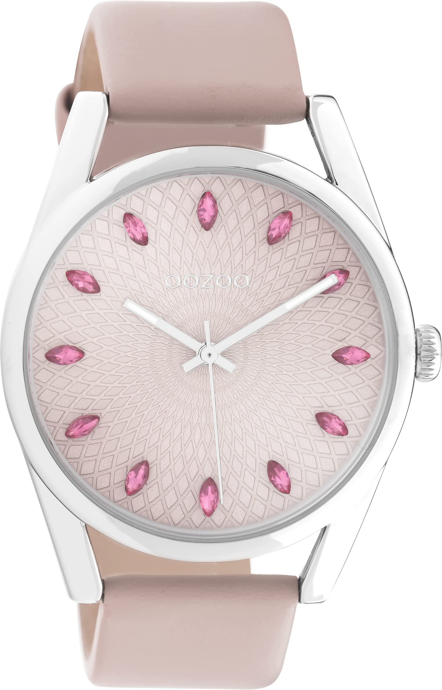 Oozoo Timepieces Damen Uhr - Armbanduhr Damen mit 20mm Lederarmband - Analog Damenuhr in rund C10816