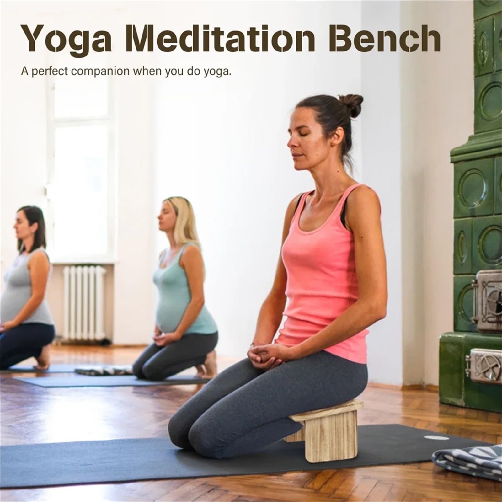 Banco de meditación Plegable Madera