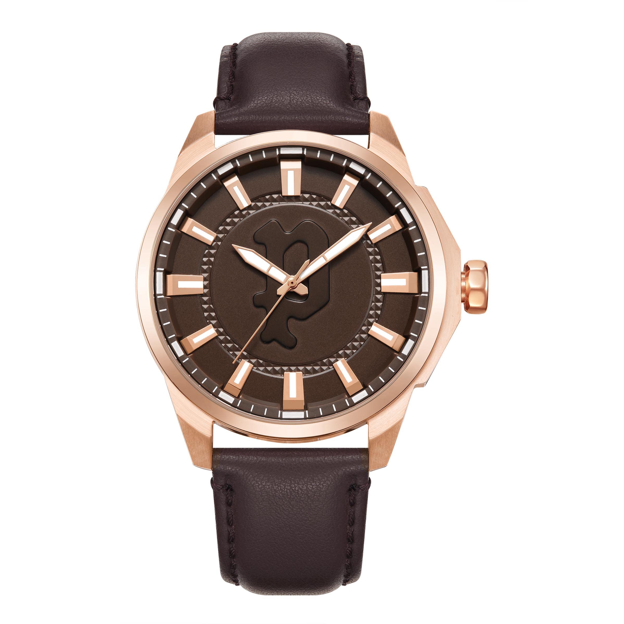 POLICE Mens 46 mm Urban Rebel Brown Dial Leather Analog Watch (B0B6J9ZMBL) Amazon Price History, Amazon Price Tracker