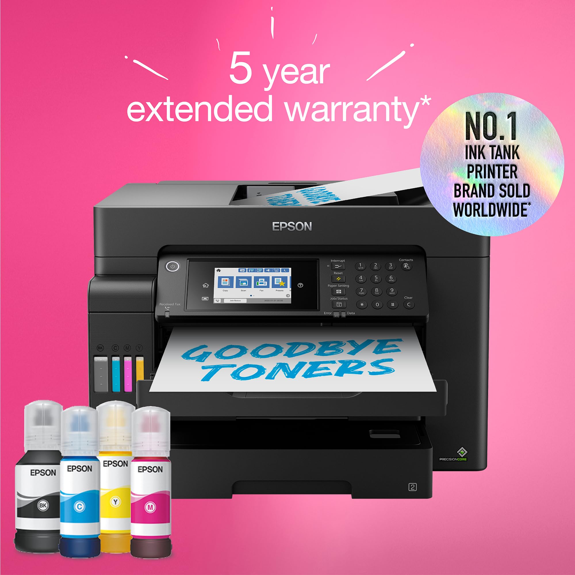 Epson EcoTank ET-16655 A3 4800 x 1200 DPI 32 ppm Wi-Fi Multifunction Printer
