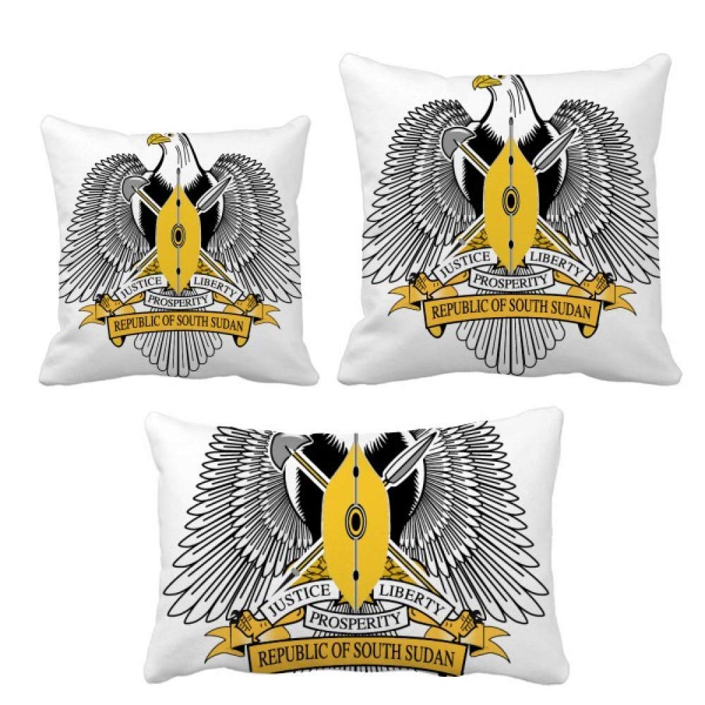 Housse de coussin Afrique du Sud Soudan décoration canapé