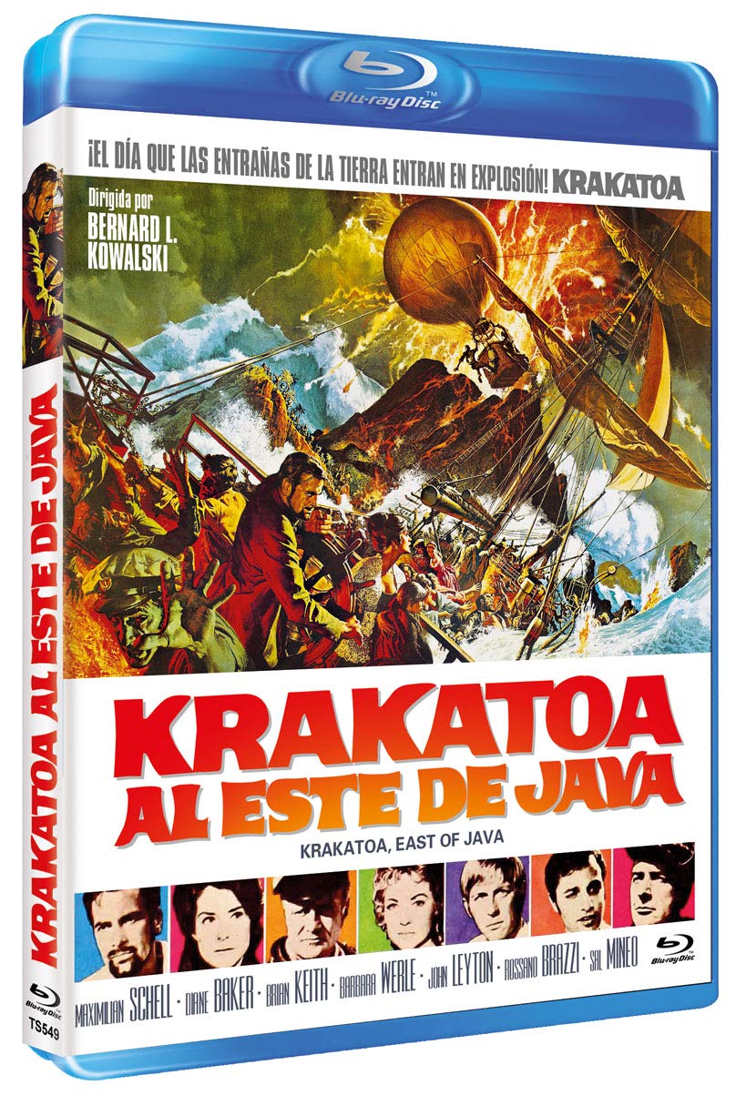 Krakatoa, East of Java (1969) [Blu-ray] Spanish Import, Plays in English