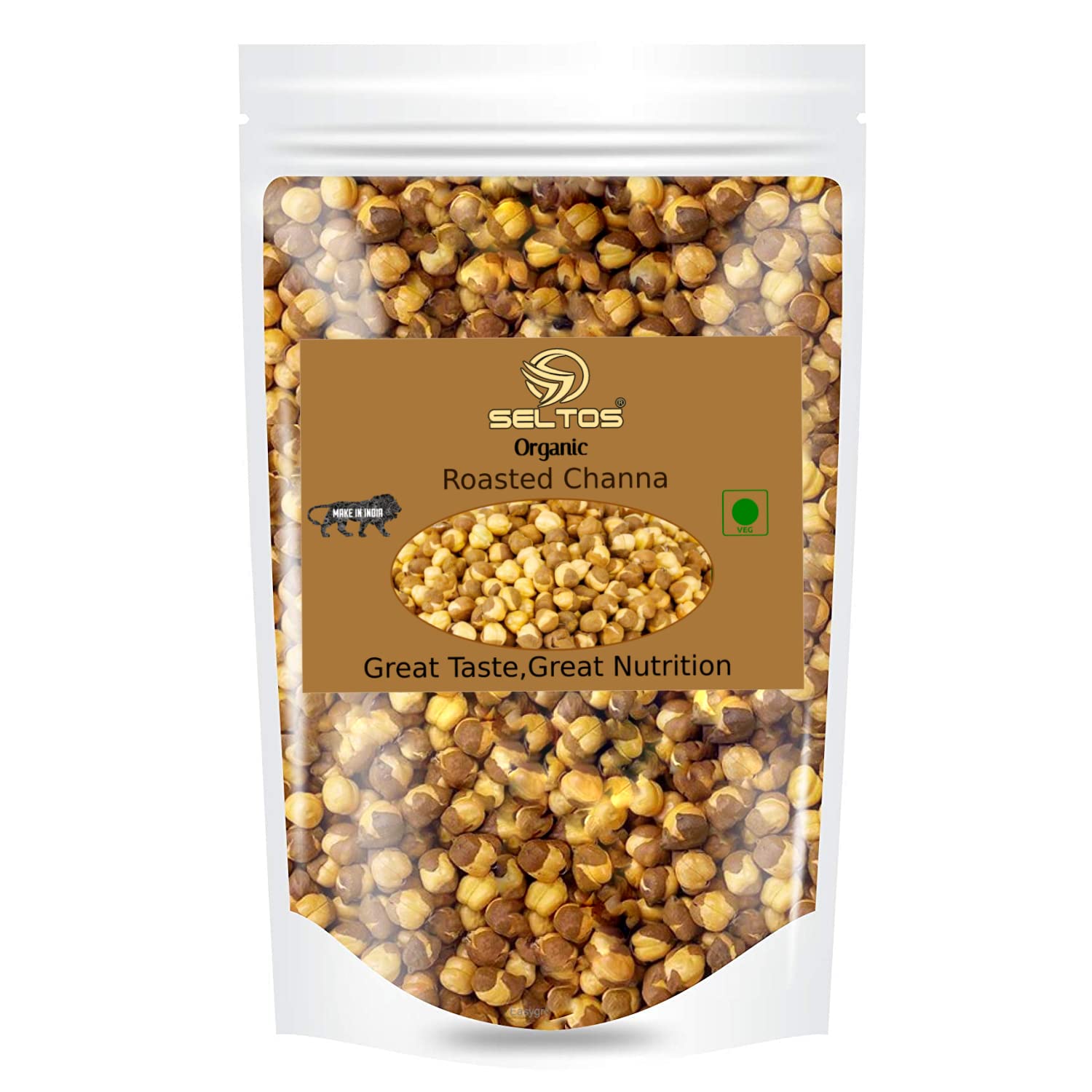 SELTOS Organic Roasted Bhuna Chana | Roasted Chickpeas (Unsalted) - 900gm (भुना हुआ चना) (B0BXYBG3VN) Amazon Price History, Amazon Price Tracker
