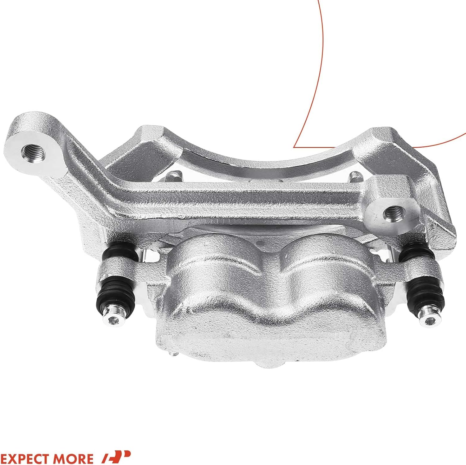 A-Premium Disc Brake Caliper Assembly with Bracket Compatible with Select Dodge Models - Ram 1500 Van 2003, 3.9L/5.2L/5.9L - Front Left Driver Side