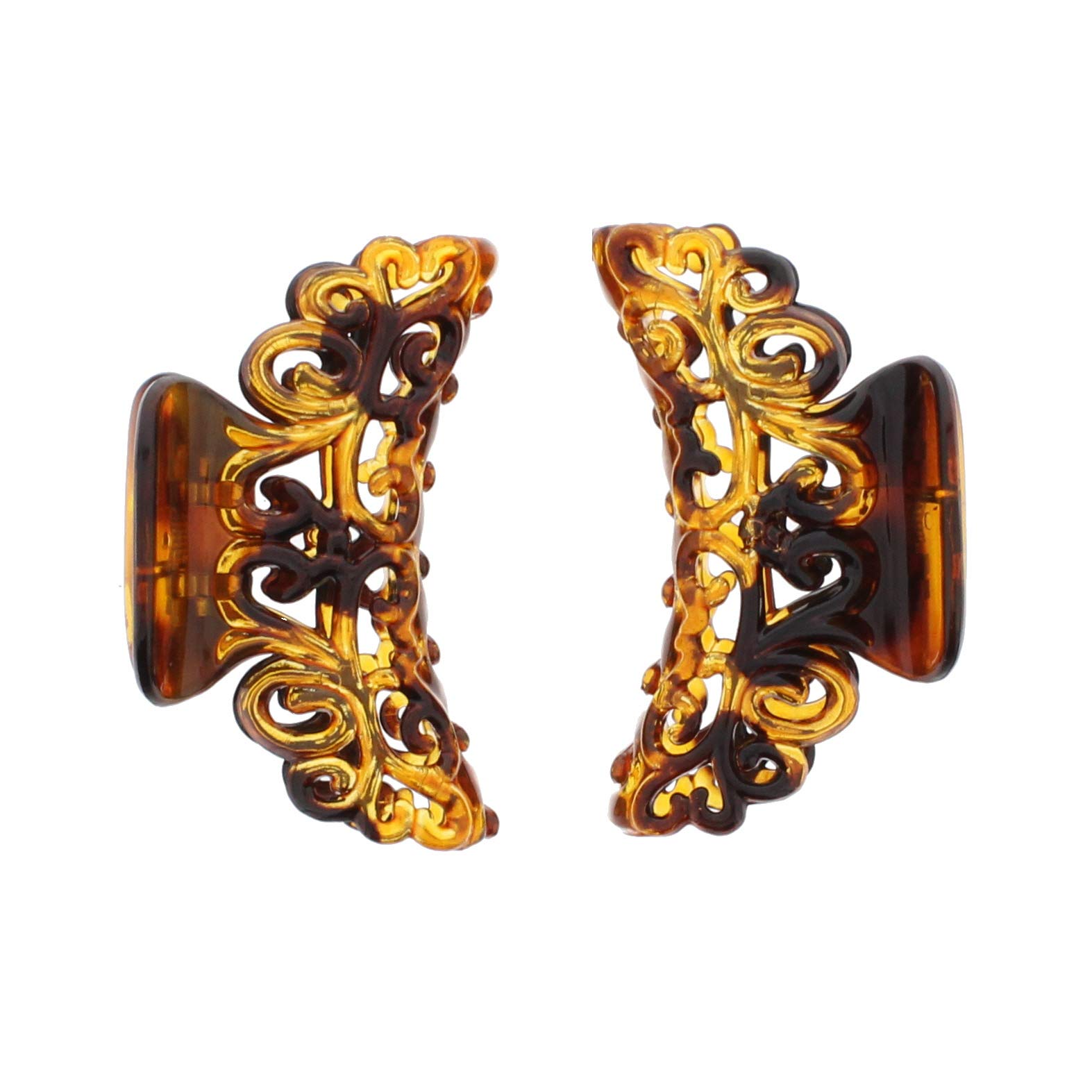Zac's Alter Ego Pair of 7cm Filigree Design Clamps