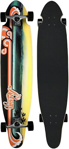 Vista 5 de Moose Krown Kicktail Longboard Completo Hawái