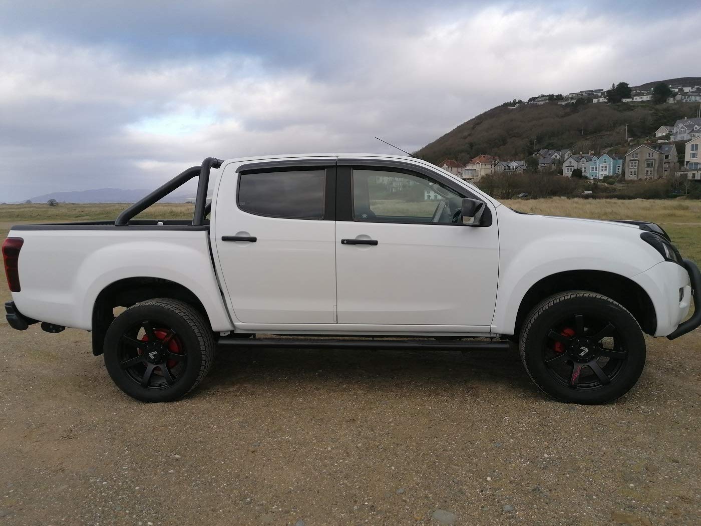 AUTO CLOVER – Lot de 4 déflecteurs d'air pour Isuzu D-Max 2012-2020