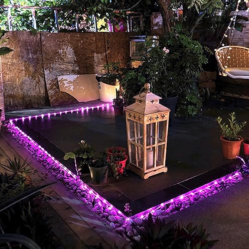 Miniatura 139 de JMEXSUSS Tira de luces de Navidad multicolor de 163 pies con 500 luces LED para exteriores, resistente al agua, alambre transparente, luces Varios