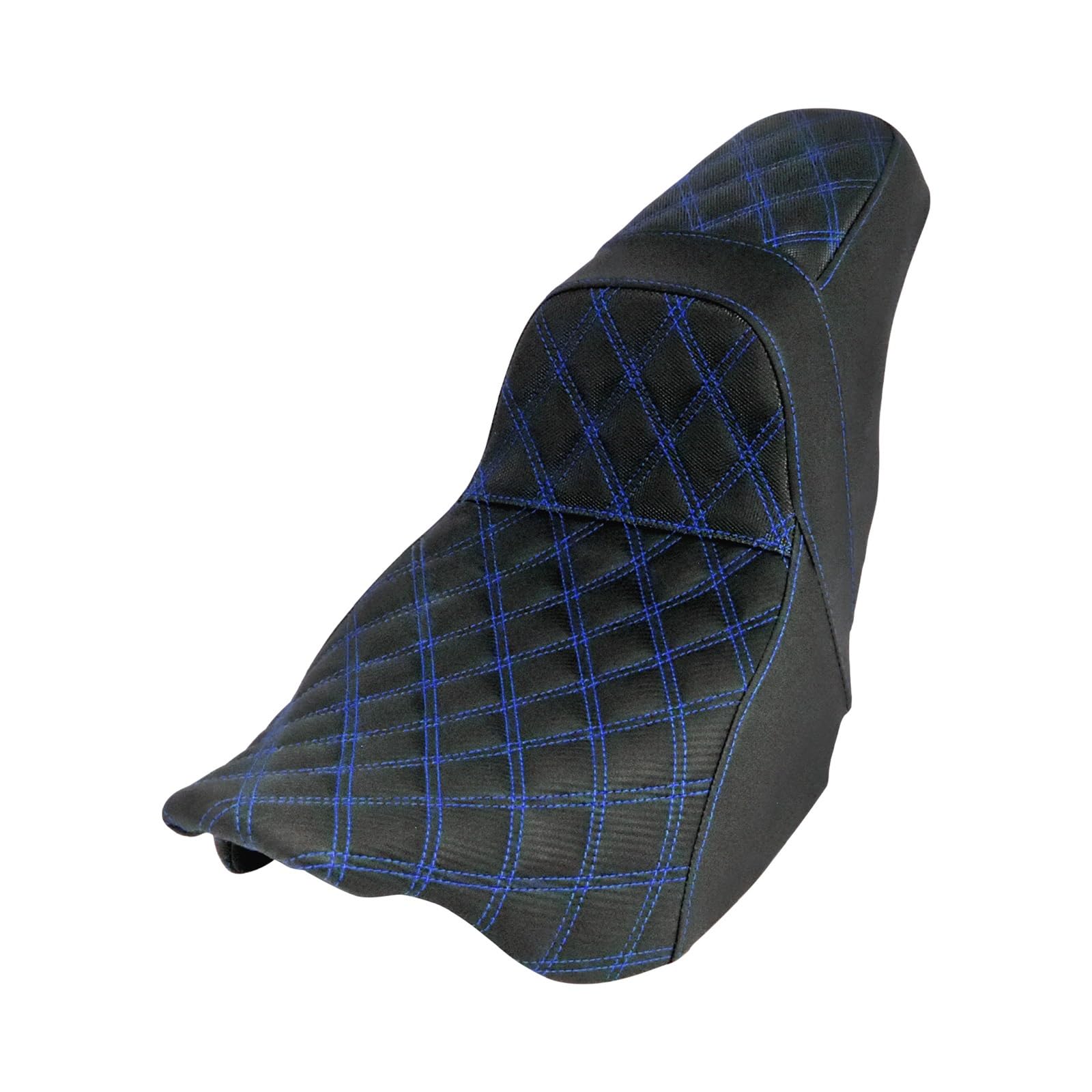 Motocicleta Asientosilla Asiento De Dos Plazas para Motocicleta, Asiento Acolchado Delantero Y Trasero para Pasajero, Adecuado para Touring Street Glide FLTRX FLHR 09-23