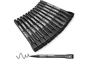 WriteAway 12-Pack Thin Dry Erase Markers with Fine Tips: Optimize Your Writing and Drawing Experience