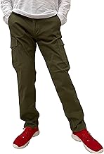 OUTDOOR PRODUCTS 8604 A8Y Men's Cargo Pants, Chino Pants, Slim, Stretch, Regular