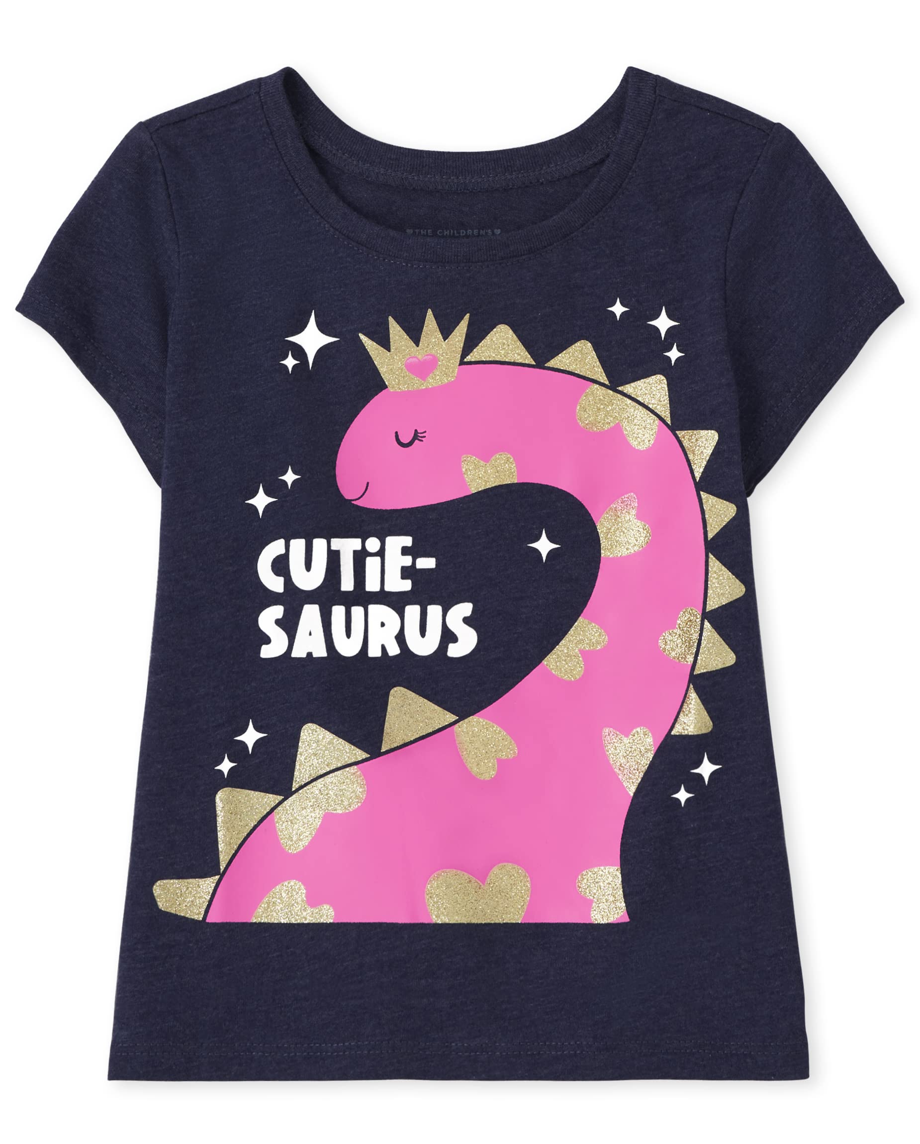 The Children's PlaceGirls MH CUTIE SAURUS T-Shirt (pack of 1)