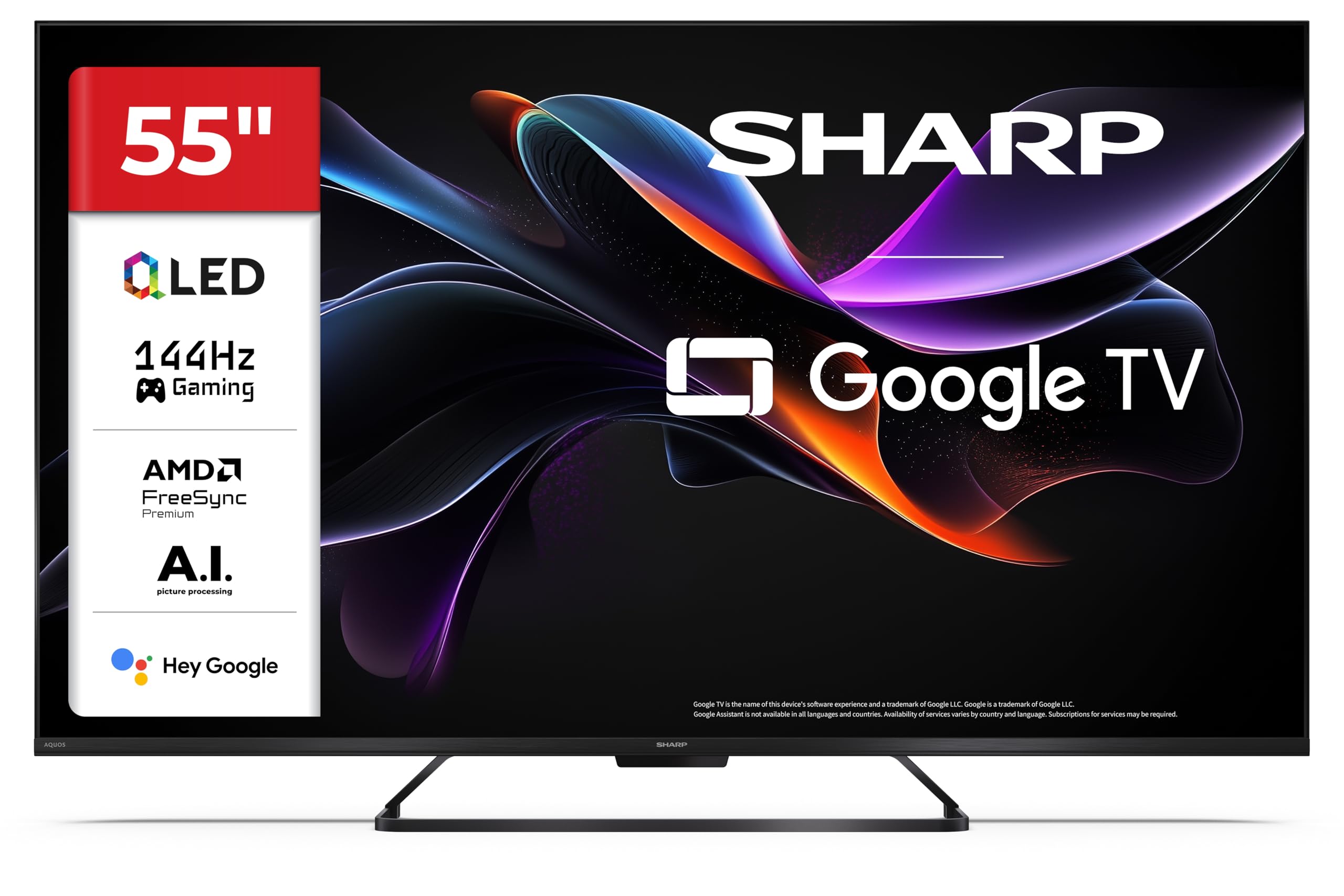 SHARP 55HR7365E – Google TV, 55
