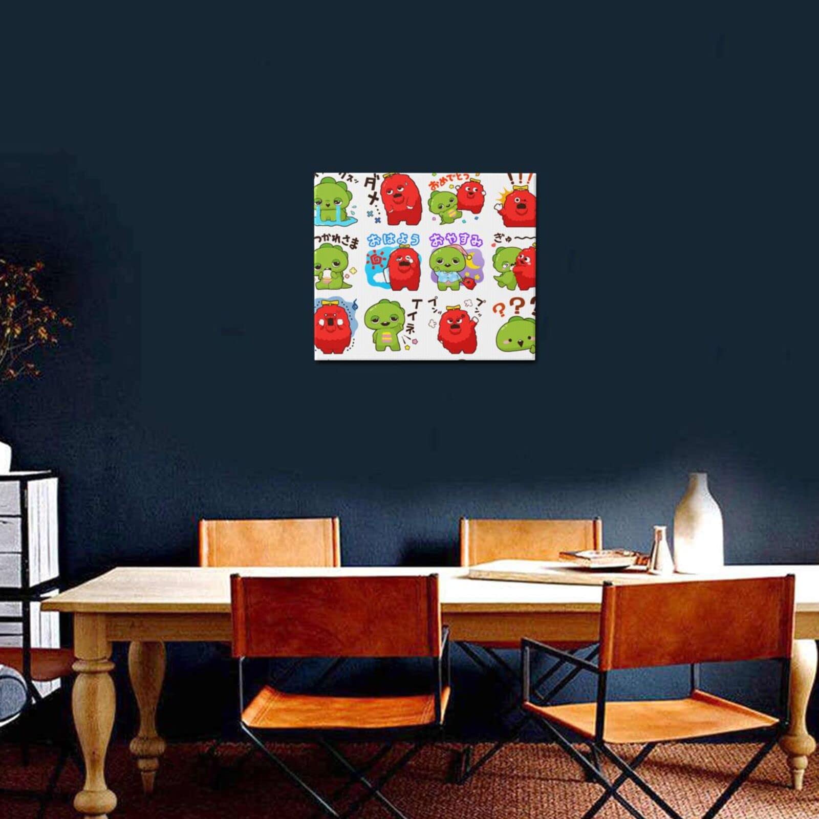 Amazon.co.jp: ガチャピン ムック9 アートパネル インテリア装飾