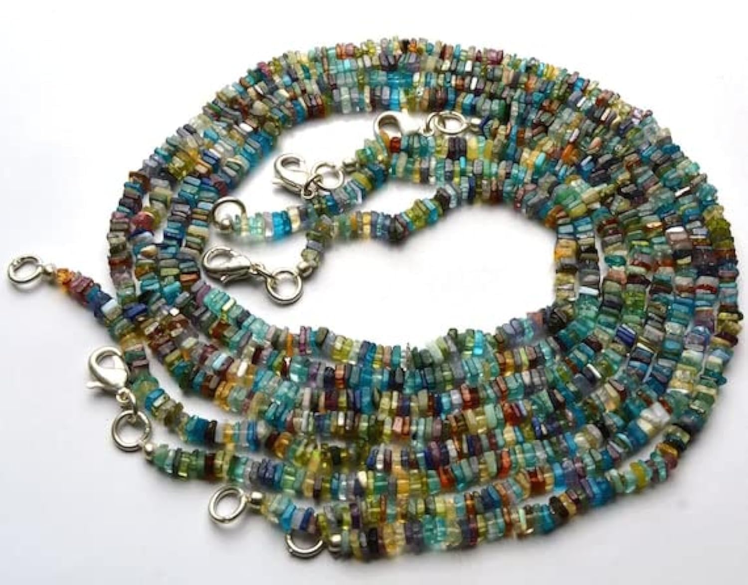 Multi stone beads shape naturelles pour fabriquer vos bijoux d'été bohèmes