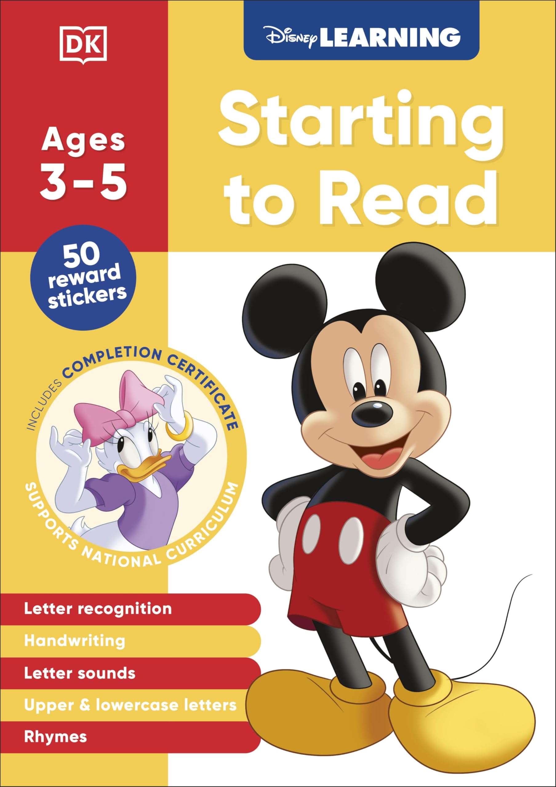 Disney Learning Starting to Read (Ages 3-5): Preschool/Reception