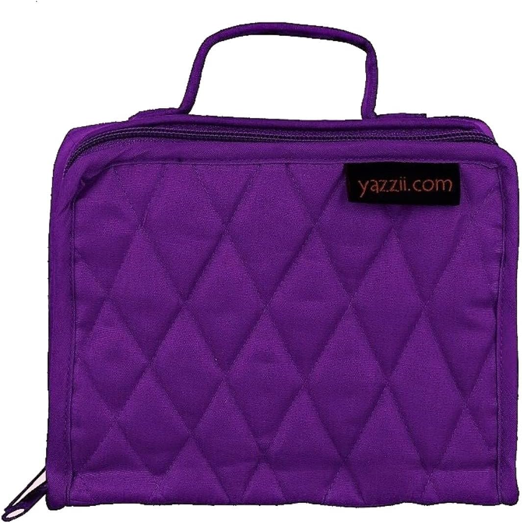 Yazzii Crafters Mini Organizer Tote Bag - Multipurpose Storage Organizer for Crafts, Cosmetics, & Jewelry