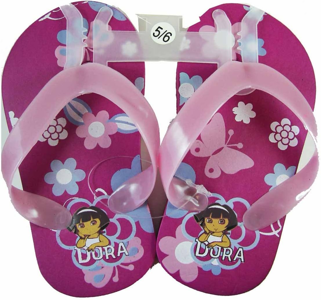 Amazon.com: Purple and Pink Dora the Explorer Sandals (Size 5/6)- Size ...