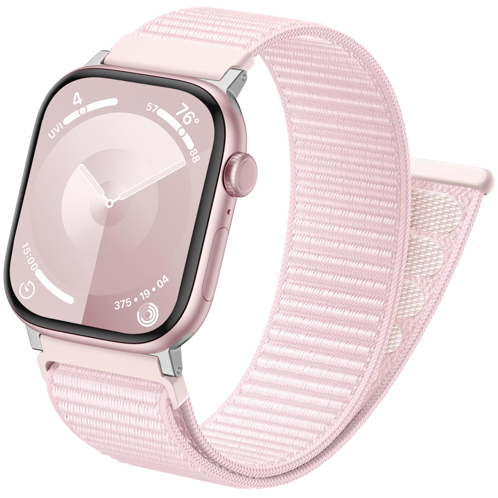 Netolo Sport Loop Armband Kompatibel mit Apple Watch 44mm 45mm 46mm 49mm 38mm 40mm 41mm 42mm Herren Damen - Nylon Armband für iWatch Series 11 10 9 8 7 6 5 4 3 2 1 SE Ultra 2 Ultra